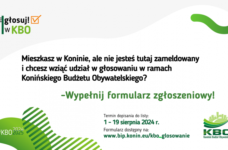 Link do artykułu - KBO 2025: możliwość dopisania do listy wyborców