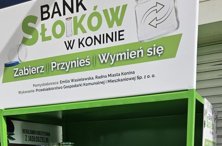 Link do artykułu - Bank słoików w Koninie