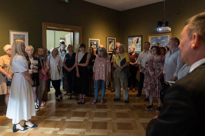 Link do artykułu - Świat Rafała Olbińskiego w konińskim muzeum
