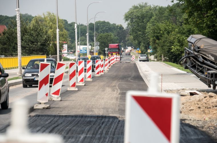 Link do artykułu - Ulica Kleczewska - wielki plac budowy