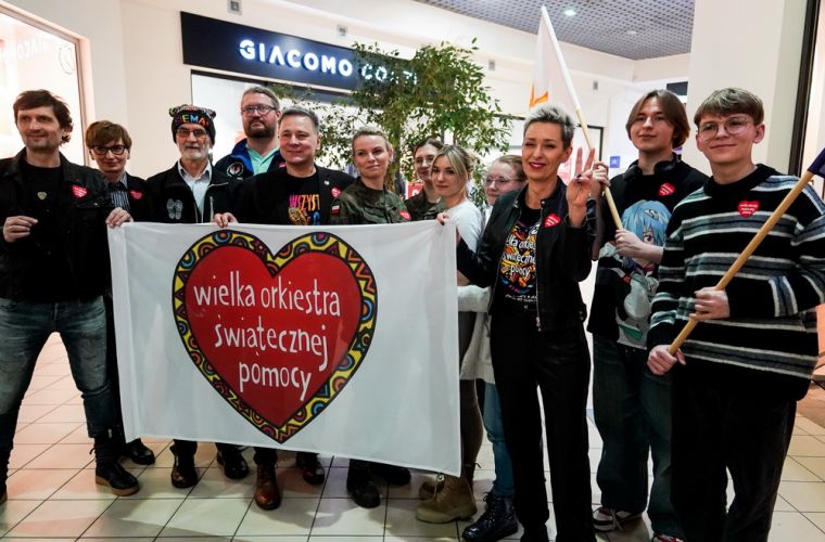 Link do artykułu -  Tu wszystko gra OK! 32. finał WOŚP w Koninie