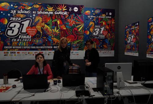 Odprawa wolontariuszy