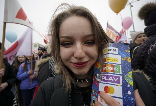 Happening na rondzie WOŚP