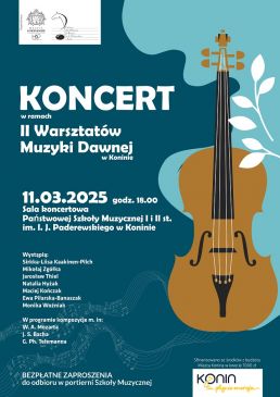 Koncert w ramach II Warsztatów Muzyki Dawnej