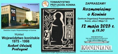 Plakat z informacją o wydarzeniu