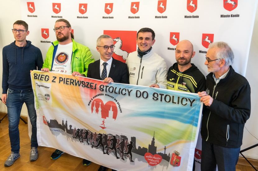 Link do artykułu - "Bieg z Pierwszej Stolicy do Stolicy" przez Konin