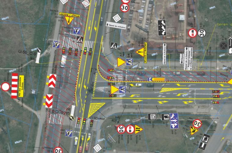 Link do artykułu - Utrudnienia w ruchu w związku z budową połączenia ul. Paderewskiego i Wyzwolenia