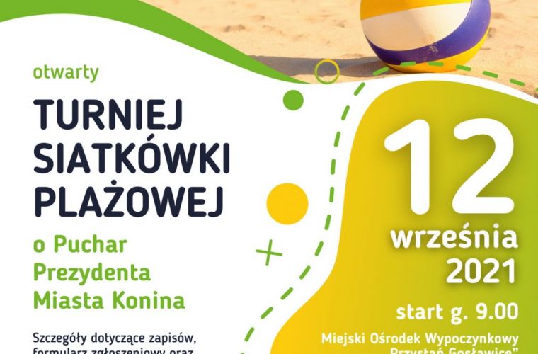 Link do artykułu - Turniej Siatkówki Plażowej o Puchar Prezydenta Konina