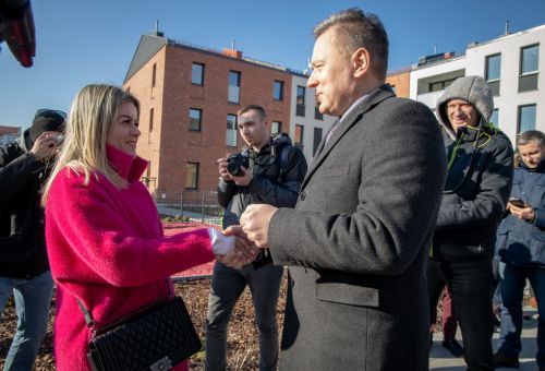 Otwarcie nowych mieszkań na Starówce (zdj. MTBS)