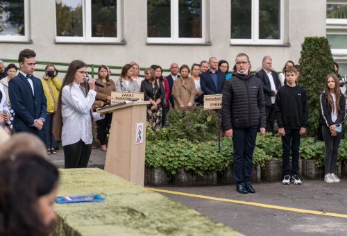 Nowy sztandar na 100-lecie