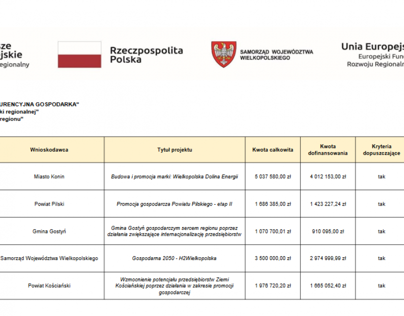 Link do artykułu - Konin na pierwszym miejscu