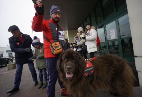 Happening na rondzie WOŚP