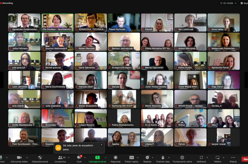 Link do artykułu - Młodzi aktywiści klimatyczni jednoczą siły podczas Youth Climate Changemakers Gathering w Koninie