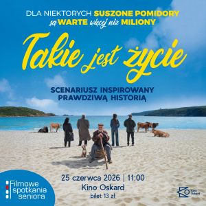 Historia o tym, co naprawdę ważne. Filmowe spotkania seniora w Kinie Oskard