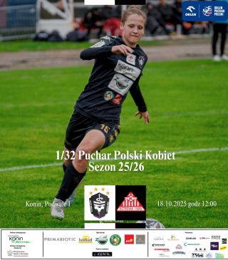 Medyk II Konin - Ostrovia 1909 1/32 Puchar Polski Kobiet