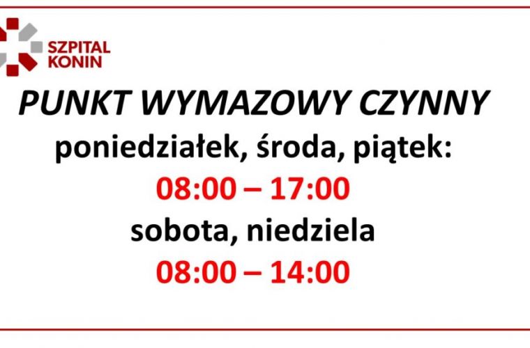 Link do artykułu - Punkt wymazowy czynny dłużej