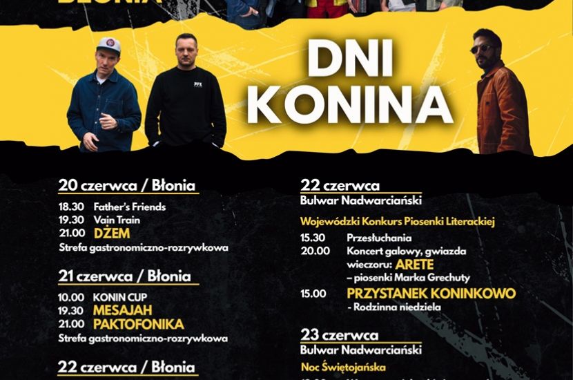 Link do artykułu - 20-23 czerwca: Dni Konina na rozpoczęcie lata!