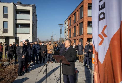 Otwarcie nowych mieszkań na Starówce (zdj. MTBS)