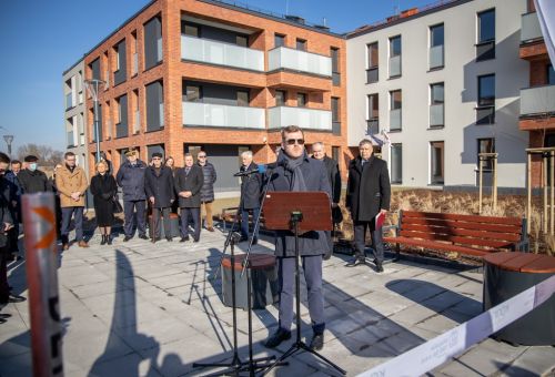 Otwarcie nowych mieszkań na Starówce (zdj. MTBS)