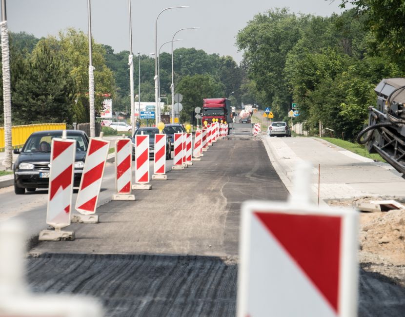 Link do artykułu - Ulica Kleczewska - wielki plac budowy