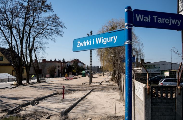 Link do artykułu - Leśna oraz Żwirki i Wigury zmieniają się