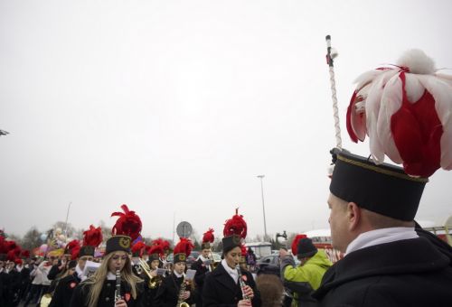 Happening na rondzie WOŚP
