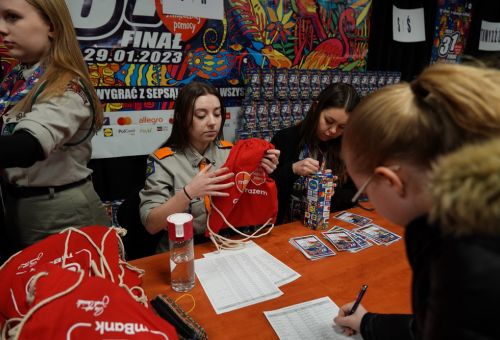 Odprawa wolontariuszy