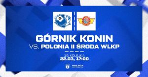 Mecz piłki nożnej Górnik Konin - Polonia II Środa Wielkopolska
