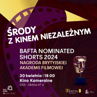 Plakat środa z kinem niezależnym