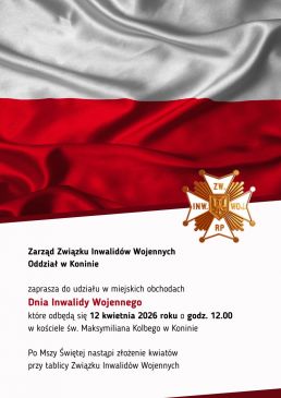 Miejskie obchody Dnia Inwalidy Wojennego