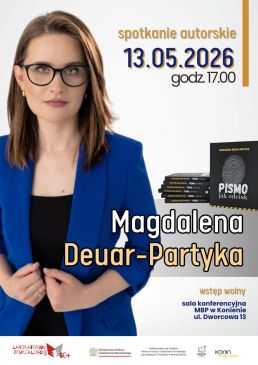 Pismo jak odcisk – spotkanie autorskie
