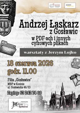 Andrzej Łaskarz, biskup z Gosławic „w PDF-ach i innych cyfrowych plikach”