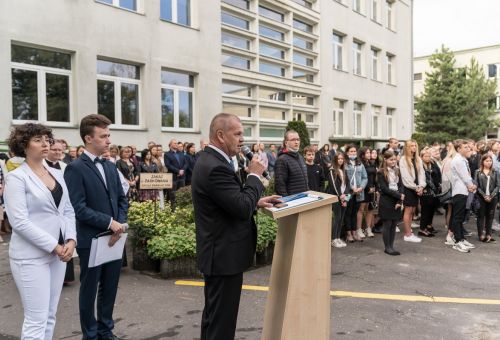 Nowy sztandar na 100-lecie