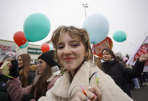 Happening na rondzie WOŚP