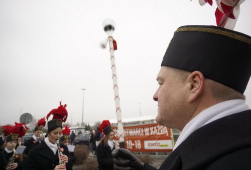 Happening na rondzie WOŚP