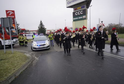 Happening na rondzie WOŚP