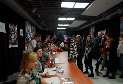 Odprawa wolontariuszy