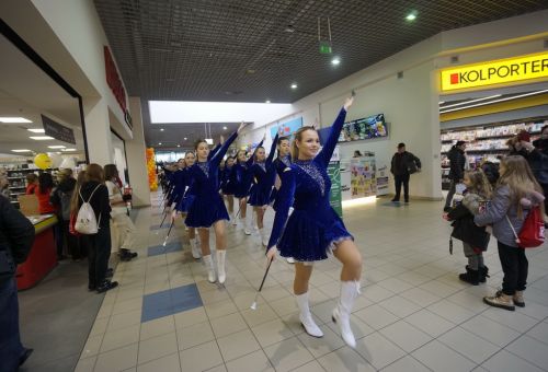 Happening na rondzie WOŚP