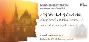 Spotkanie autorskie z Alicją Wardęcką-Gościńską