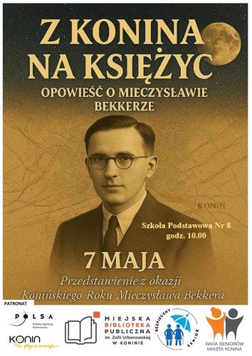 Plakat - przedstawienie Mieczysław Bekker
