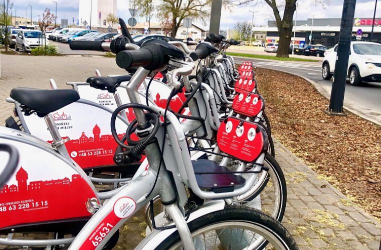 Link do artykułu - Nowy sezon Konińskiego Roweru Miejskiego