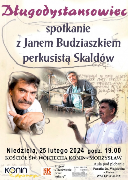„Trzeźwienie przez kulturę z Janem Budziaszkiem!