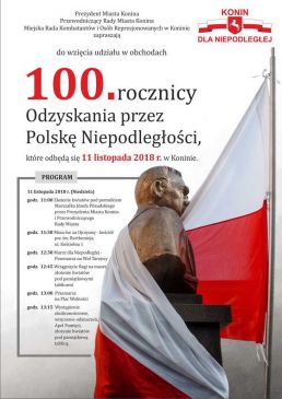 Obchody 100. rocznicy Odzyskania przez Polskę Niepodległości