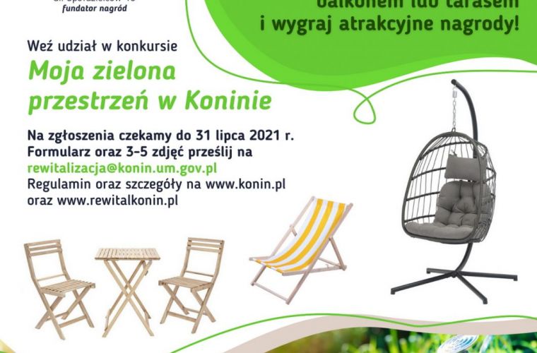 Link do artykułu - Weź udział w konkursie „Moja zielona przestrzeń w Koninie”