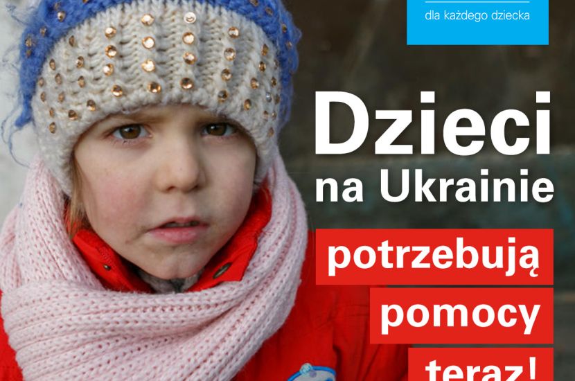 Link do artykułu - UNICEF: pomoc dzieciom z Ukrainy