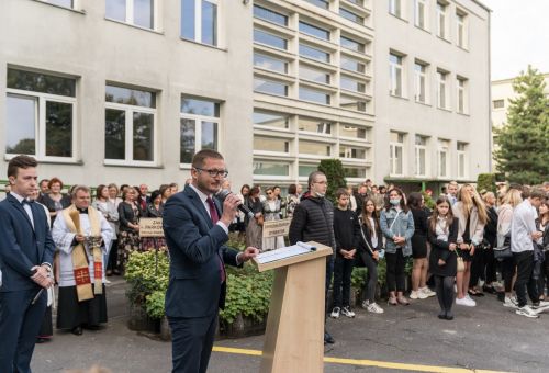 Nowy sztandar na 100-lecie