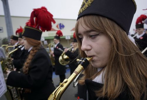 Happening na rondzie WOŚP