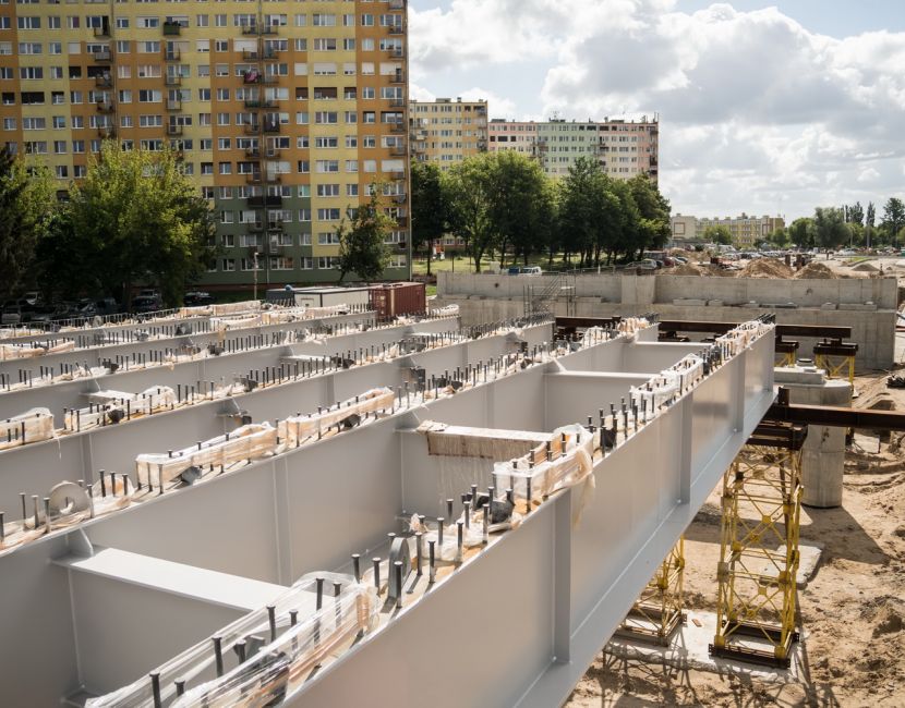 Link do artykułu - Duży ruch na budowie wiaduktu