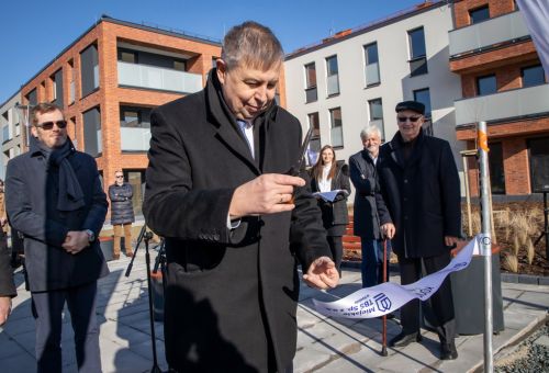 Otwarcie nowych mieszkań na Starówce (zdj. MTBS)