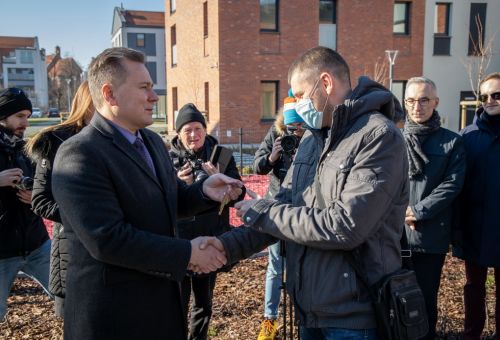 Otwarcie nowych mieszkań na Starówce (zdj. MTBS)